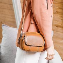 FoxTail & Lily Brand Genuine Cow Leather Mini Shoulder Messenger Bag Luxury Designer Purses Handbags Ladies Small Crossbody Bags 2024 - buy cheap