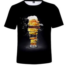 New Summer Beer Full Fashion 3D Print boy's T-Shirt Novelty Funny wommen Short Sleeve Tees Causal Man Shirt Unisex Tops XXS-5XL 2024 - buy cheap