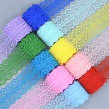 28mm wide beautiful lace ribbon lace fabric DIY embroidery pure lace embroidery decoration 21 color lace fabric  5-10yards 2024 - buy cheap
