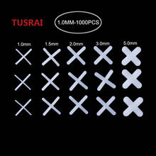крестики для укладки плитки 1mm 1/32" 1000шт инструмент пола затирка для плитки TUSRAI 2024 - купить недорого