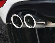 NEW Car-Styling Muffler tail pipe For Volkswagen VW Beetle A5 Eos Golf 5 6 7 Jetta 6 Passat B6 B7 B8 CC 1 Cross Polo 5 Scirocco 2024 - buy cheap
