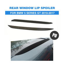 Rear Window Fins Back Wings Spoiler for BMW 5 Series F07 GT Gran Turismo 2010-2017 PU Black Car Styling 2024 - buy cheap