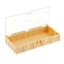 Dreld-caixa de armazenamento de componentes quadrados, 1 peça, 4 #, caixa de plástico para combinação smt smd, 125x63x21mm 2024 - compre barato