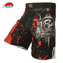 Pantalones cortos SUOTF Pro MMA Fight MMA, pantalones de jaula de gel para boxeo, Muay Thai, Sanda, pantalón corto, M-XXXL 2024 - compra barato
