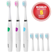 Sonic Electric Toothbrush Deep Clean Teeth Whitening Non-Rechargeable Teeth Brush Oral Hygiene Dental Care for Adult sg-612 2024 - buy cheap