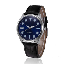 TZ#501 Retro Design Leather Band Analog Alloy Quartz Wrist Watch  2024 - buy cheap