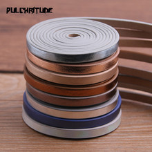 1pcs 5MM Flat 8 Color PU Leather Cord Matte Face Rope Jewelry Findings Accessories Fashion Jewelry Making Bracelet Materials 2024 - buy cheap