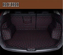 Top quality! Full set car trunk mats for Mazda CX-5 2019-2017 waterproof cargo liner mat boot carpets for CX5 2018,Free shipping 2024 - buy cheap