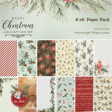 KSCRAFT 12pc Christmas happy Scrapbooking Pads Paper Origami Art Background Paper Card Making DIY Scrapbook Paper Craft 2024 - buy cheap