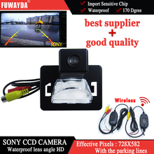 FUWAYDA Беспроводная для SONY CCD специальная автомобильная камера заднего вида для зеркала заднего вида для Mazda 5 2005-настоящее водонепроницаемое HD 2024 - купить недорого