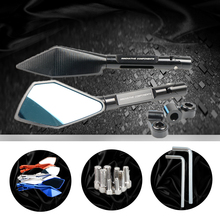 Motorcycle Mirrors motorbike moto CNC Rearview side Mirror Aluminum For Bajaj Pulsar 200 NS 200NS All models mt09 07 accessories 2024 - buy cheap