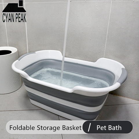 Newborn Baby Folding Bath Tub Plastic Basin Bathroom Bucket Cat Dog Bath Tubs Sauna Folding Basin Collapsible Foot Bath Buy Cheap In An Online Store With Delivery Price Comparison Specifications Photos