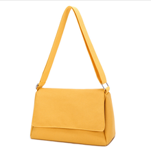 Bolso de hombro sencillo para mujer, Bolsa de mensajero de lona de gran capacidad, informal, a la moda, de Color sólido, cruzado 2024 - compra barato