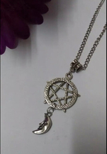 Hot Sell! Fast shipping Pentagram Smile Moon Charm Statement Necklaces & Pendants 1pcs B310 2024 - buy cheap