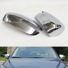 2Pcs Chrome ABS Side Door Rearview Rear View Mirror Cap Trim Cover Protector Frame Decoration for CX-5 CX5 2015 2016 Car Styling 2024 - buy cheap