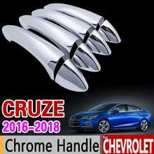 Luxurious Chrome Handle Cover Trim Set for Chevrolet Cruze 2016 2017 2018 2019 2020 Chevy Sedan Hatch Accessories Stickers 2024 - buy cheap