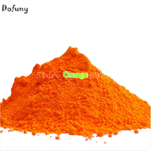 NEON Orange Color Fluorescent Pigment Phosphor Powder 100g/lot Decoration Powder Fluorescence Painting Dust 2024 - buy cheap