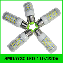 Ultra bright 5730 SMD led lamp 7W 12W 15W 18W 25W E27 LED Bulb 24LED 36LED 48LED 56LED 69LED 110LED SMD5730 light 220V 2024 - buy cheap