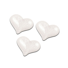 20Pcs White Resin Heart Decoration Crafts Beads Frame Flatback Cabochon Scrapbook DIY Kawaii Embellishments Accessories 2024 - buy cheap