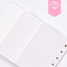 Dokibook-Páginas de relleno de cuaderno A7, en blanco, línea y celosía, 6 hojas gruesas para rellenar páginas con 50 hojas 2024 - compra barato