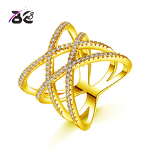 Be 8 novo anel de dedo geométrico feminino, moda feminina, amantes, joias de casamento, festa, anel na moda 2024 - compre barato