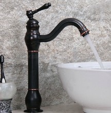 Torneira do banheiro de bronze esfregado, torneira de água quente e fria misturador znfc 300 2024 - compre barato