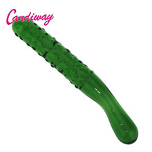 Pyrex glass dildo fake penis crystal anal butt plug prostate massager g-spot female masturbation Sex toys for women men_HH013 2024 - buy cheap