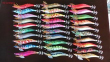 MR OCTOPUS 30 pcs  squid jig,squid hook,fishing lure ,glow in dark,3.5# 13.5cm ,21g,fishing accessory ,wood shrimp.fishingtackle 2024 - buy cheap