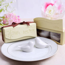 Love Bird Salt & Pepper Shaker Wedding Favors And Gifts For Guests Souvenirs Decoration Event & Party Kitchen Supplies 2024 - buy cheap