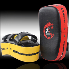 Muay Thai Kick Boxing Strike Curve Pads Punch MMA Focus Target Pad Boxeo 3 Color Optional 2024 - buy cheap