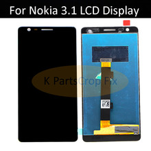 Pantalla LCD y pantalla táctil para Nokia 3,1, montaje del digitalizador de pantalla de repuesto para teléfono Nokia 3,1 + herramientas 2024 - compra barato