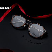 bauhaus 2018 Newest Vintage Clear Lens Glasses Frame Women Men Retro Fashion Unisex Glasses Optical 2024 - buy cheap