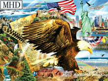 5d diy diamond painting cross stitch american flag eagle icon new arrival full square 3d diamond embroidery home decoration 2024 - buy cheap