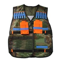 2018 New Tactical Vest Kit Tactical Vest Adjustable with Storage Pockets fit for Nerf N-Strike Elite Team Hot 2024 - buy cheap