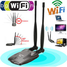 Kuwfi-adaptador de wi-fi sem fio, 150mbps, usb, antena wi-fi rt8192, aumento de placa de rede de computador com antena 2x7dbi 2024 - compre barato