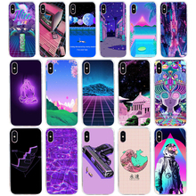 129SD Vaporwave Aesthetics Soft Silicone Tpu Cover phone Case for iphone 5 5s se X XR XS Max case 2024 - buy cheap