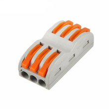 NEW 10PCS SPL-3 Electrical Wiring Terminals Household Wire Connectors Fast Terminals For Connection Of Wires Lamps And Lanterns 2024 - buy cheap