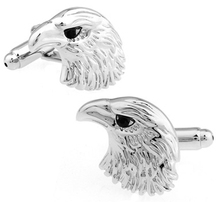 Factory Price Retail Lovely Animal Cufflinks For Men Fashion Copper Material Eagle Head Design Cuff Links Free Shipping 2024 - buy cheap