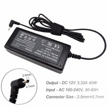 Carregador adaptador para samsung chromebook, 12v, 3.33a, dc 2.5*0.7, 3 xe30automobil12-a01us xe500c13 xe50encencencaixe 2024 - compre barato