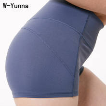 Женские спортивные шорты W-Yunna, летние обтягивающие шорты с завышенной талией для фитнеса в стиле Юга, женские нейлоновые шорты в стиле Харадзюку 2024 - купить недорого