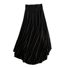 New Casual Elegant Women Cotton Long Skirts Elastic Waist Pleated Maxi Skirts Beach Boho Vintage Summer Skirts Faldas Saia Y4380 2024 - buy cheap