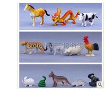 Plastic Simulation Model Of Farm Animal Toys Furnishing Articles Chinese Zodiac Unisex Animals Direct Selling 2020 2024 - buy cheap