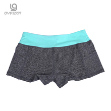 Candy Color Shorts For Fitness Women Workout Slim Trousers Pocket Splicing Mid Waist Casual High Elastic Shorts Women 2024 - buy cheap