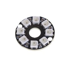 LED Driver Development Board 8-Bit WS2812 5050 RGB LED Lamp Panel Round Ring 2024 - buy cheap