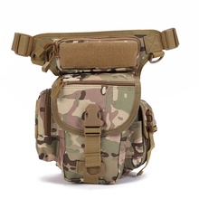 Тактическая поясная сумка CQC для спорта на открытом воздухе, военная универсальная сумка на бедро с креплением на ногу, для кемпинга, скалолазания, охоты 2024 - купить недорого