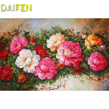 DIY 3D Diamond mosaic Full Round Diamond embroidery Cross stitch Full Square Diamond painting white pink red yellow Peony flower 2024 - buy cheap