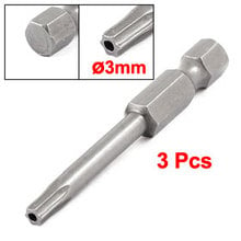 Uxcell Hot Sale 3 Pcs Replacement T15 Tip 50mm Long Magnetic Torx Screwdriver Bits 2024 - buy cheap