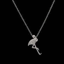 yiustar  big fashion necklace Flamingo Chain Necklaces Women Fashion Animal Jewelry 2024 - buy cheap