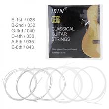6pcs/lot Classical Guitar String 028-043 Inch Steel Core Silver-Plated Copper Alloy with Full Bright Tone 2024 - buy cheap