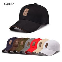 SUOGRY-gorros informales de algodón para hombre, gorra con Cierre trasero, Gorras de béisbol de marca barata, gran oferta 2024 - compra barato